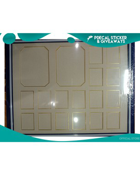 16 slot plus Two 5r Pic - Medal Frame Landscape Type - (17.5 x 21.5")